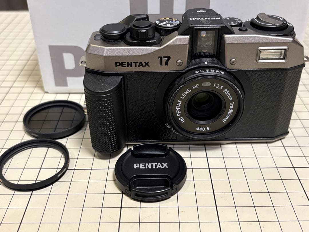 【極美品】PENTAX 17 コンパクトフィルムカメラ（ハーフ）
