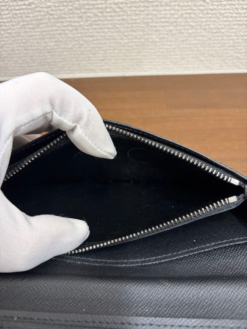 LOUIS VUITTON エクリプス ポルトフォイユブラザ　イニシャル入り