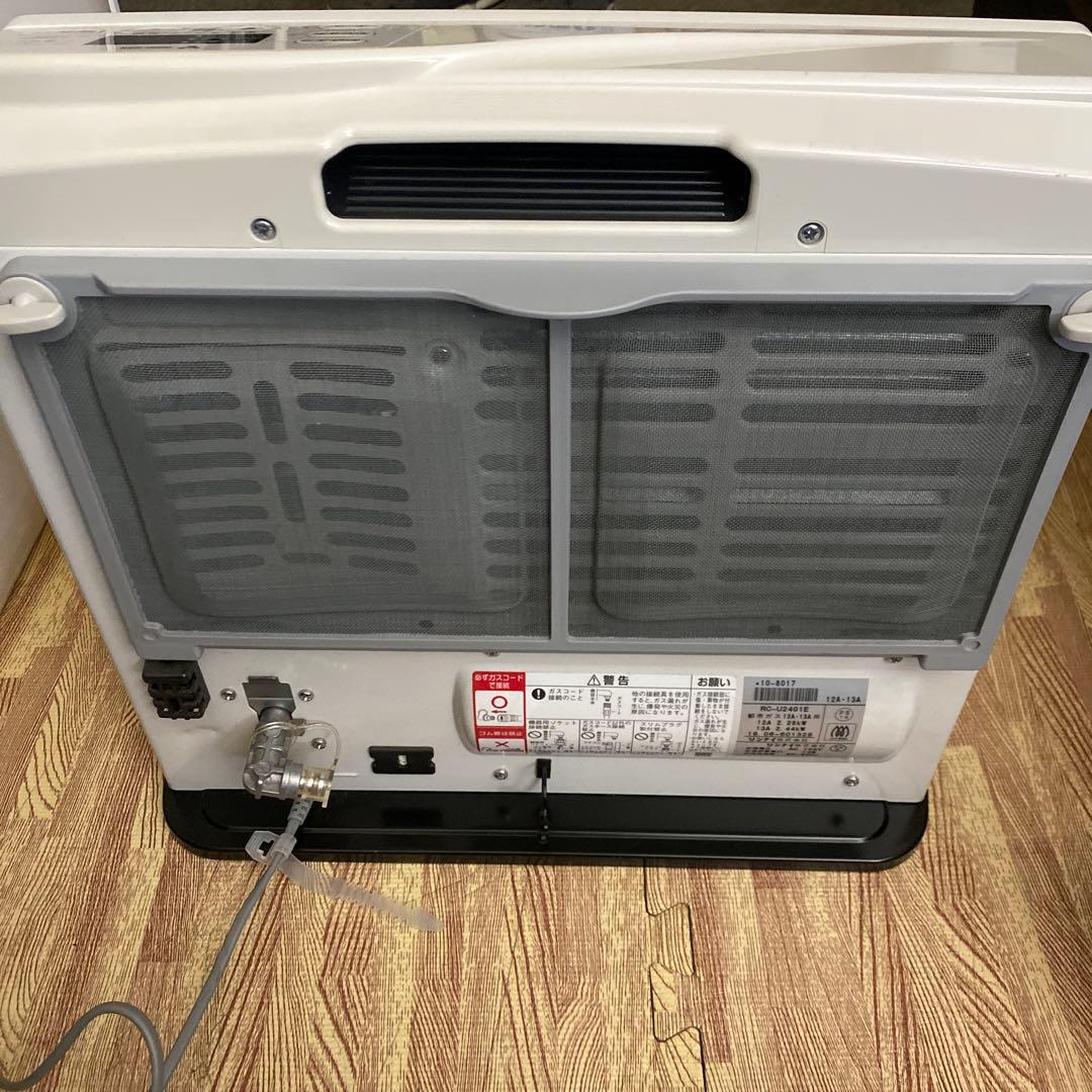 リンナイ ガスファンヒーター RC-U2401E ホワイト 2019年製