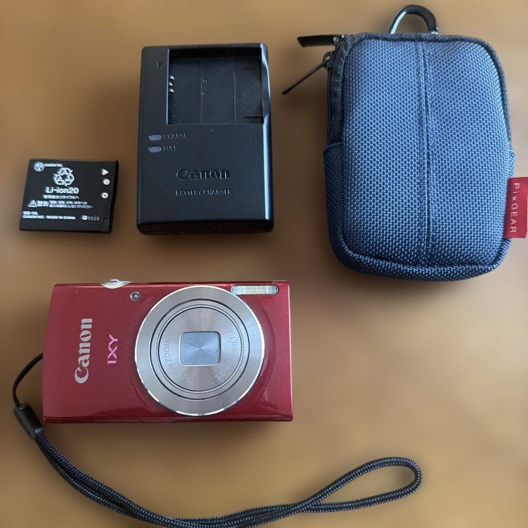 Canon IXY120 赤 コンパクトデジタルカメラ