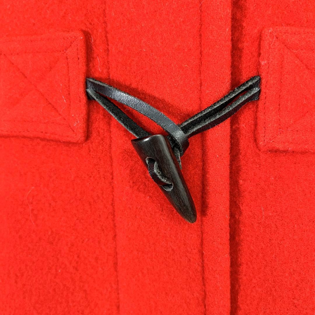 【BURBERRY BLUE LABEL】赤系 ダッフルコート レディース 40