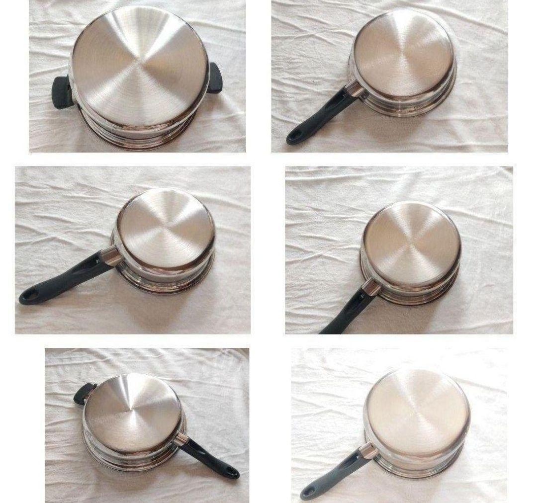 2024年製 一組限り! アムウェイ 鍋 21ピースセット 18/8ステンレス↓