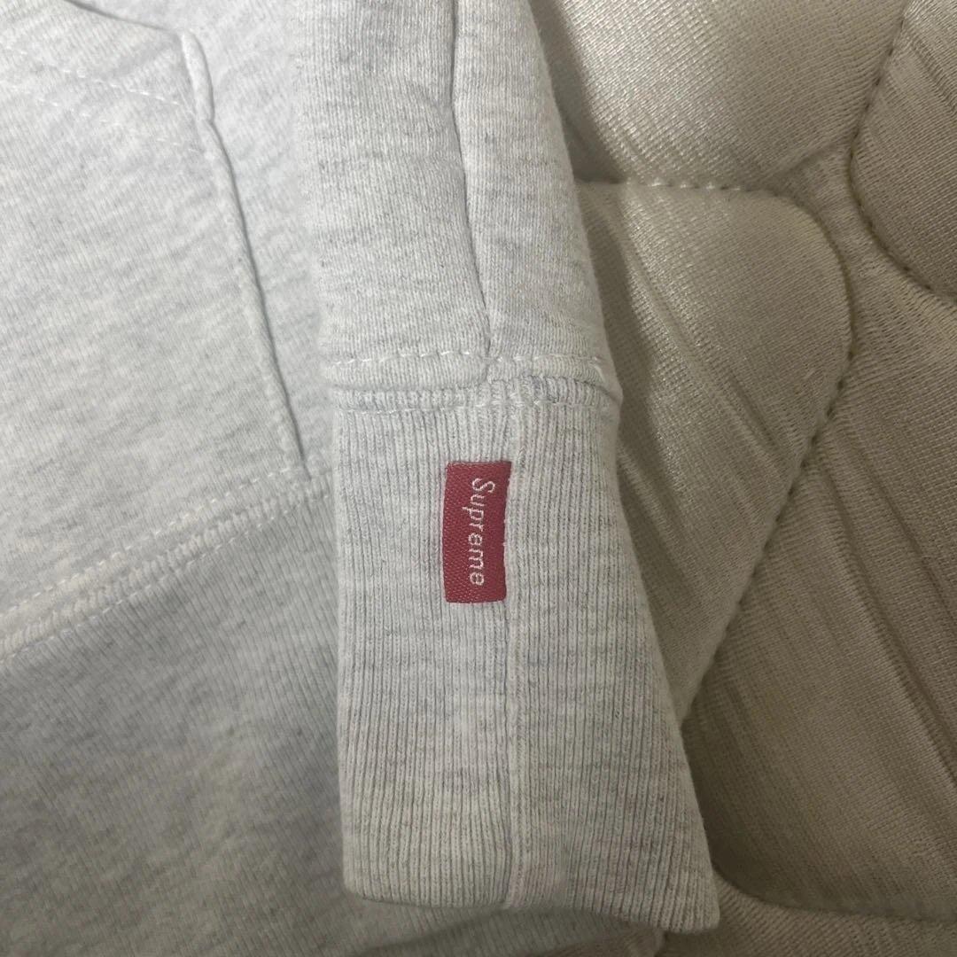 Supreme グレー パーカー