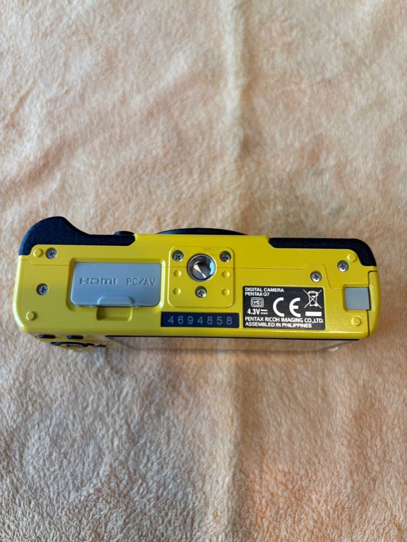 【動作確認済】 PENTAX Q7 イエロー ペンタックス