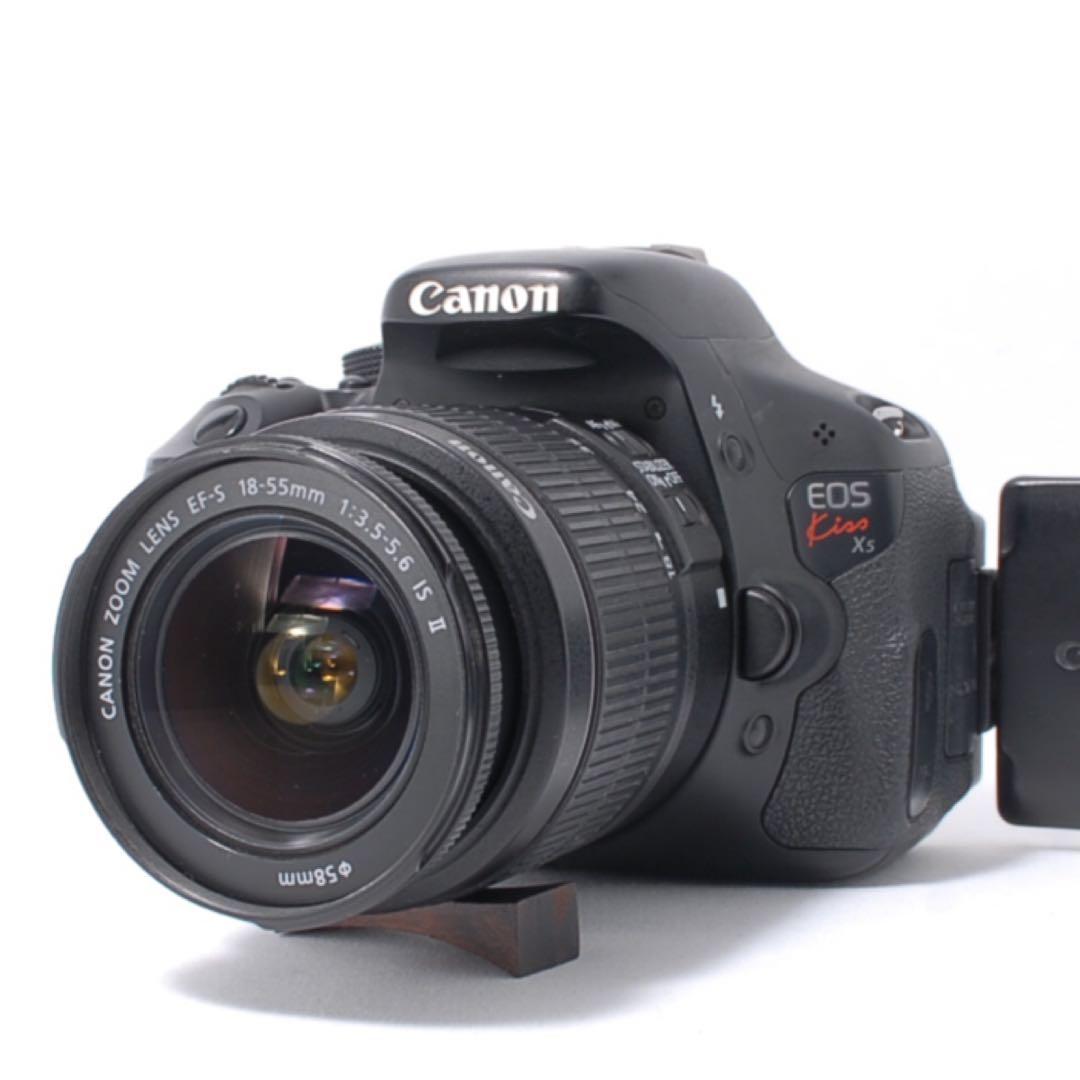【すぐ撮れる】Canon EOS Kiss X5❤️手ぶれ補正付・新品おまけ多数