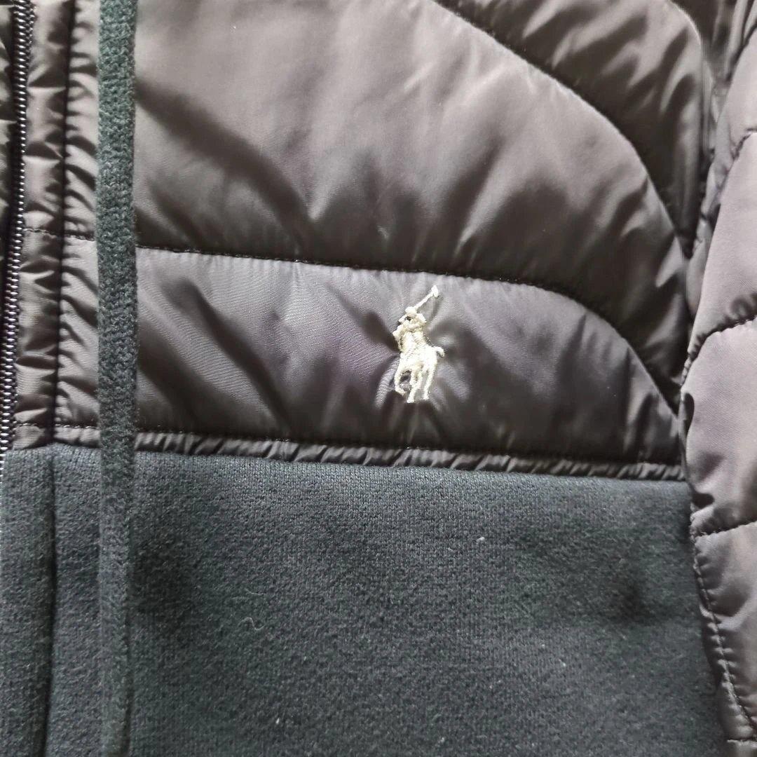 ポロ・ラルフ・ローレン フード付きジャンパー 黒