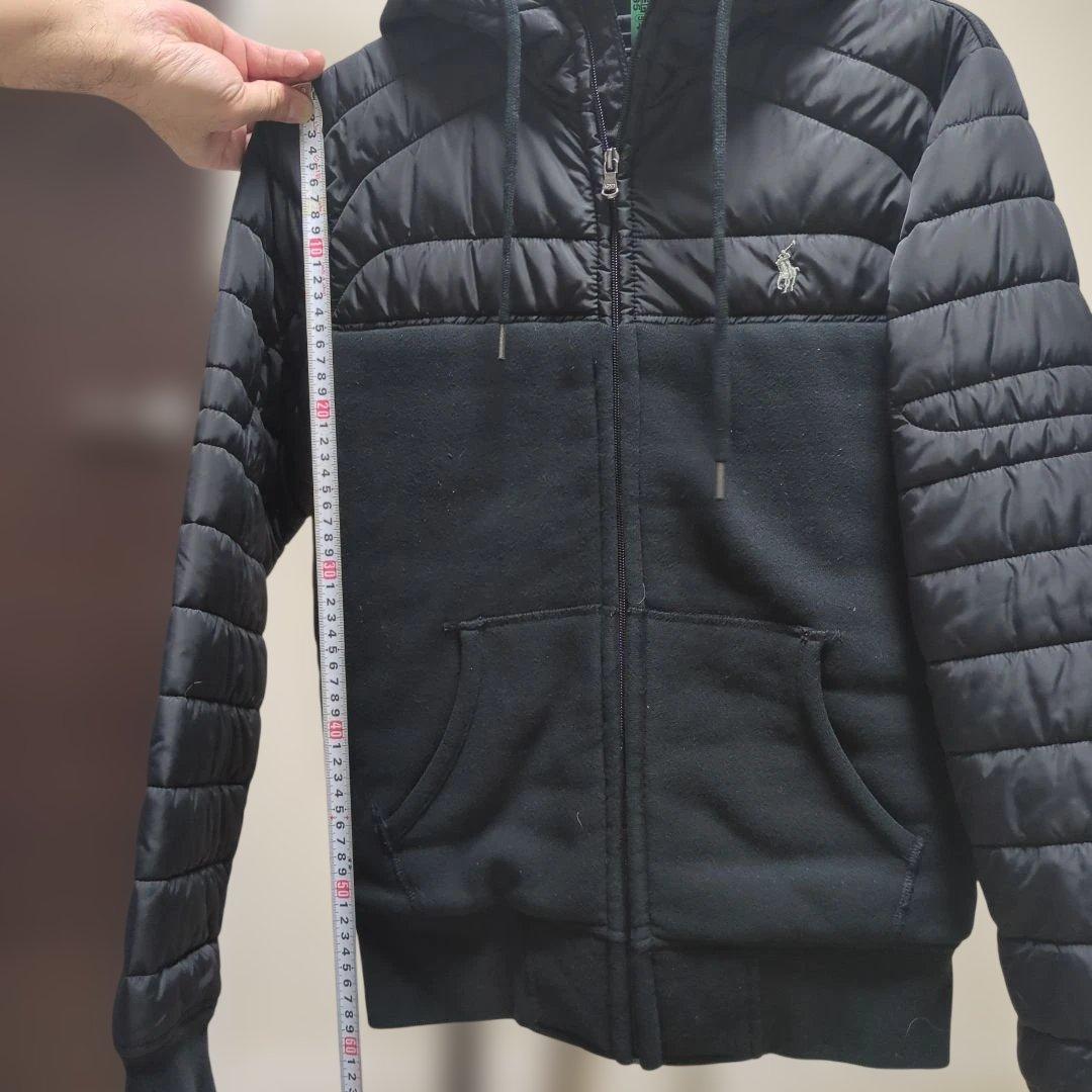 ポロ・ラルフ・ローレン フード付きジャンパー 黒