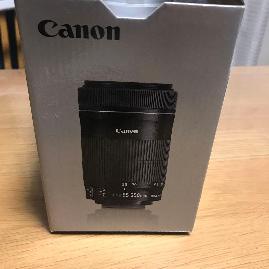 新品未使用 キャノン EF-S55-250mm F4-5.6 IS STM 望遠