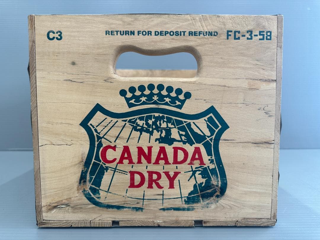  DRY　ヴィンテージ木箱　ウッドボックス