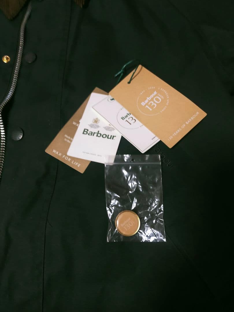 Barbour バブアー トランスポート 130周年記念モデル 36