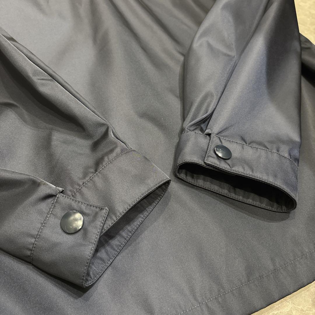 美品　PRADA Re-Nylon シャツ　三角ロゴ　XL 紺
