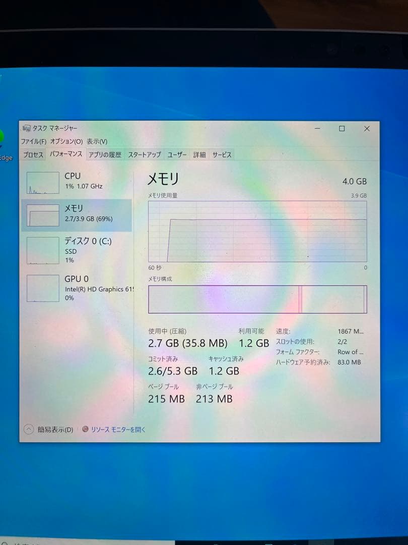 Microsoft Surface Pro (第5世代) 本体と充電器のみ