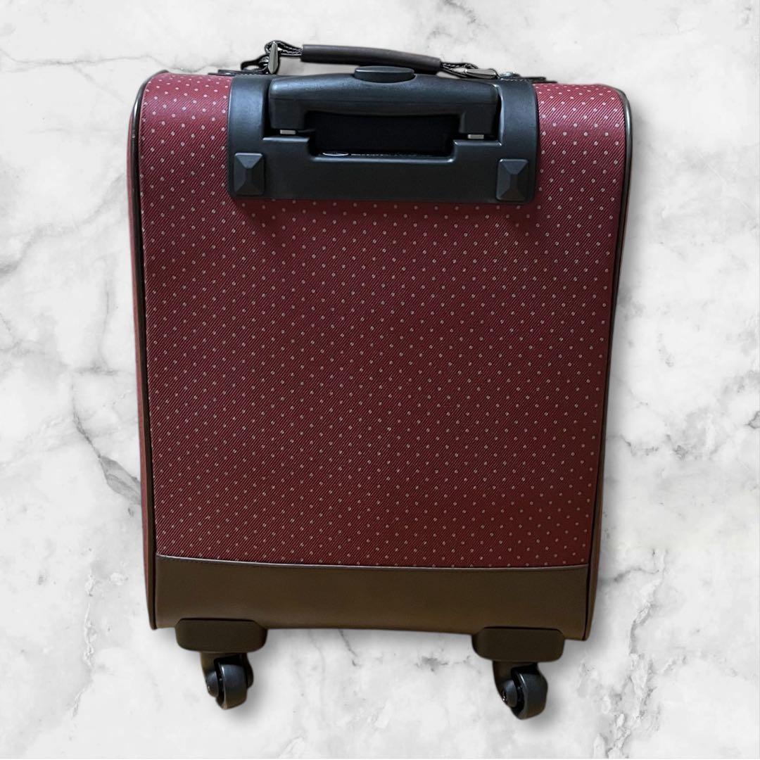 【未使用品】エース PUJOLSキャリーケース 機内持込 鍵付き ドット柄