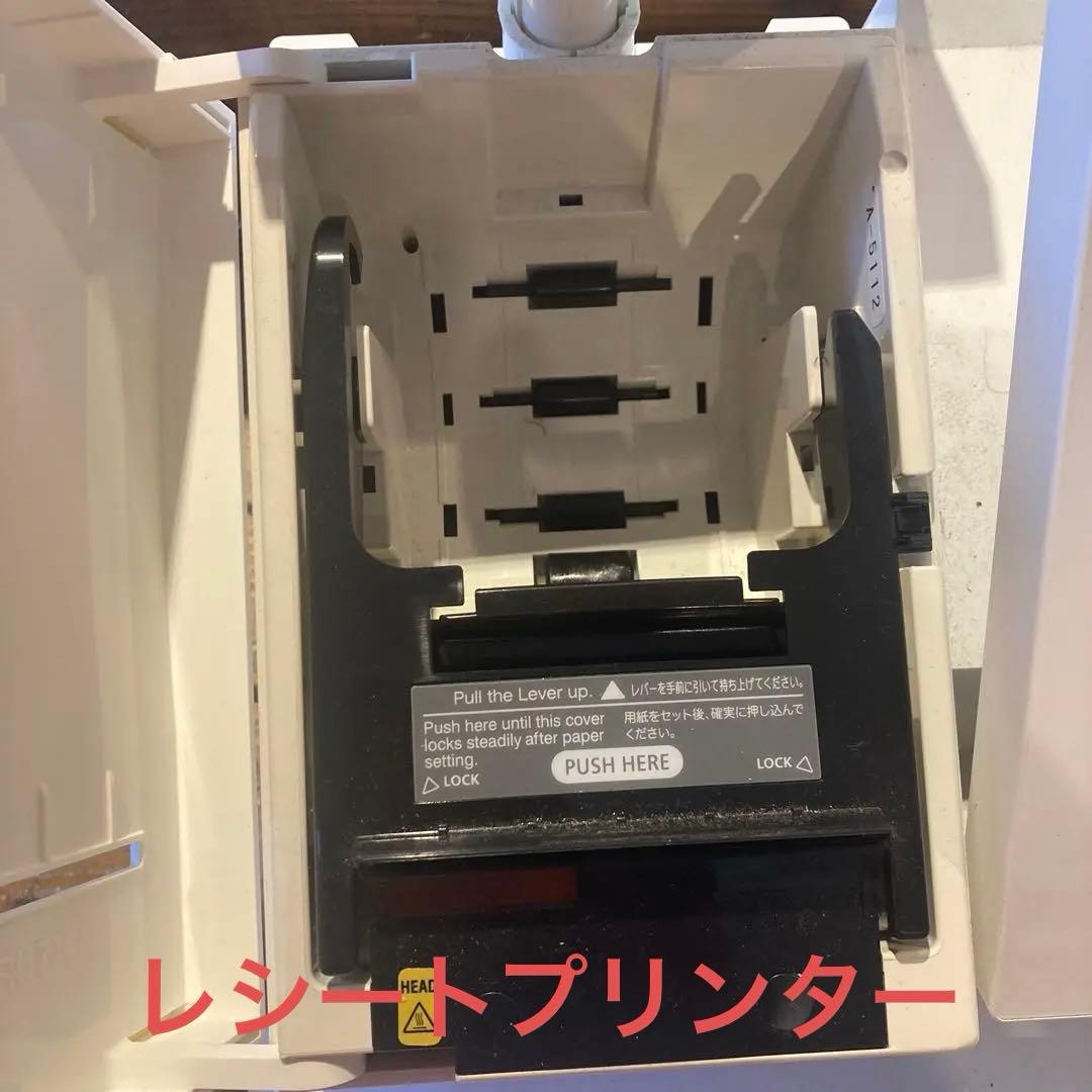 CASIO V-R200-WE ホワイト レジスター　タッチパネル