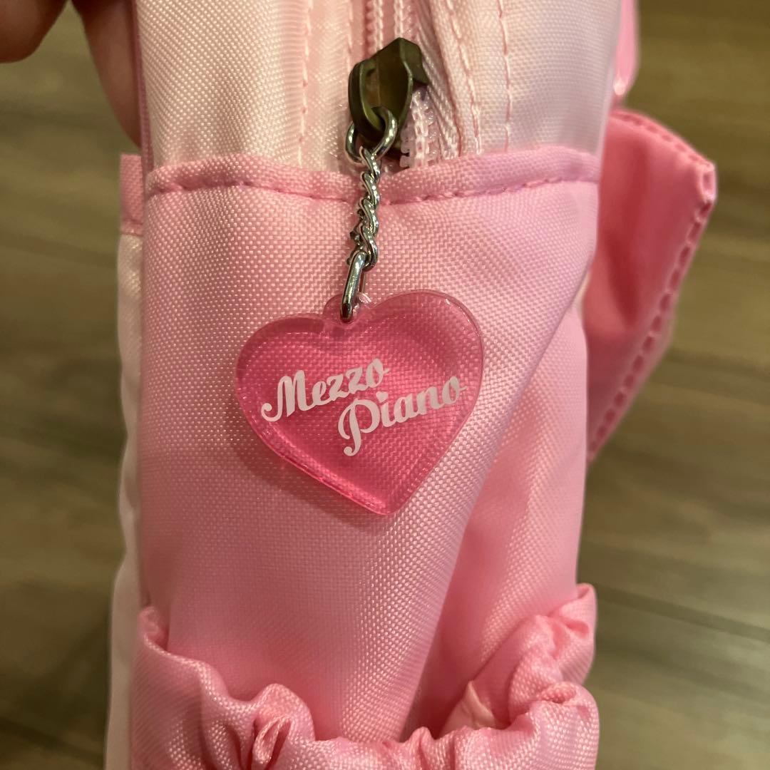 平成レトロ　メゾピアノ　mezzo piano トートバッグ　レッスンバッグ