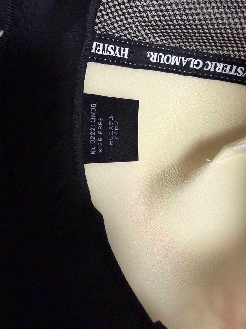 HYSTERIC GLAMOUR ヒステリックグラマー/ヒス メッシュキャップ