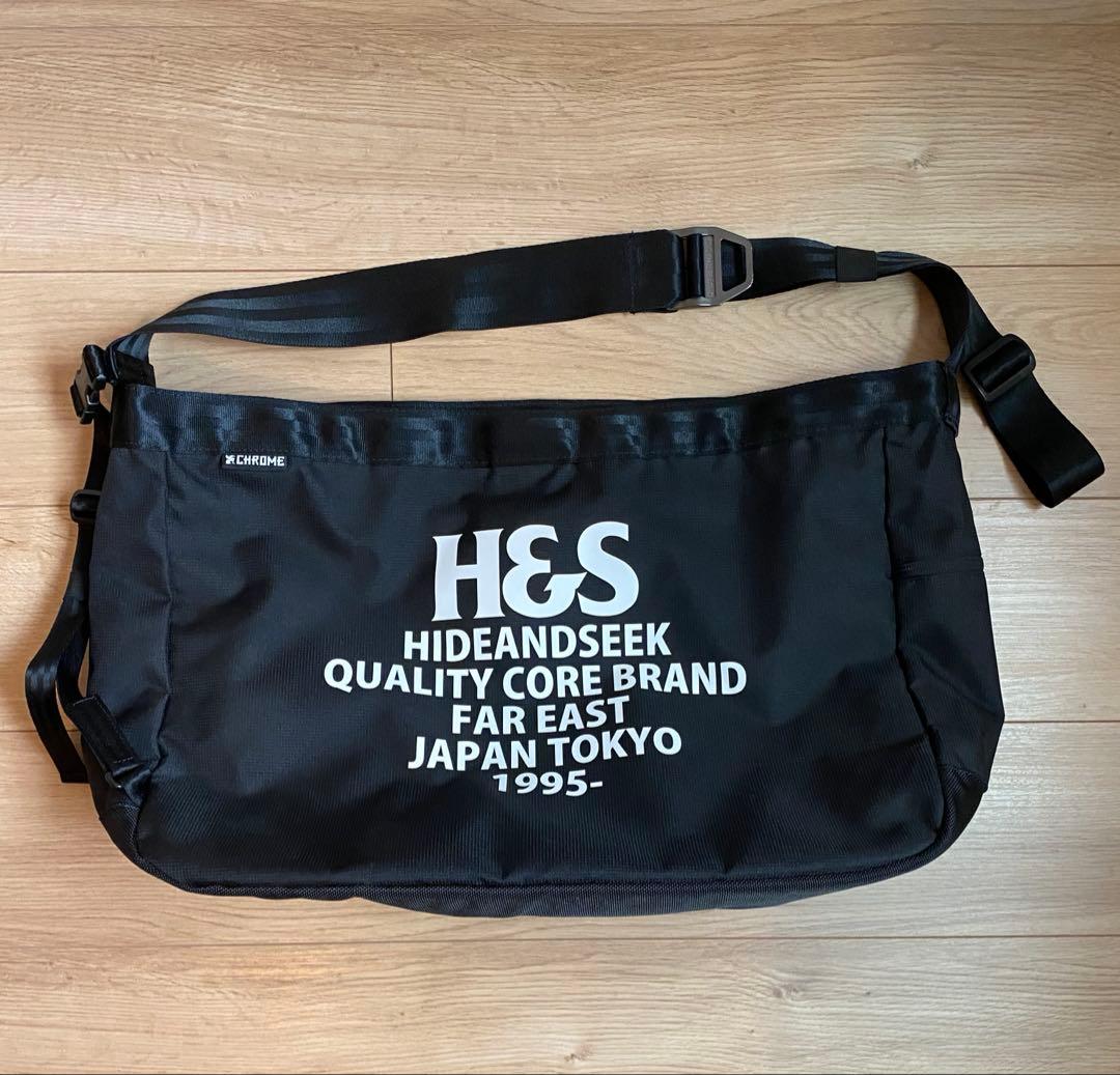 23AW hide and seek chromeメッセンジャーバッグ