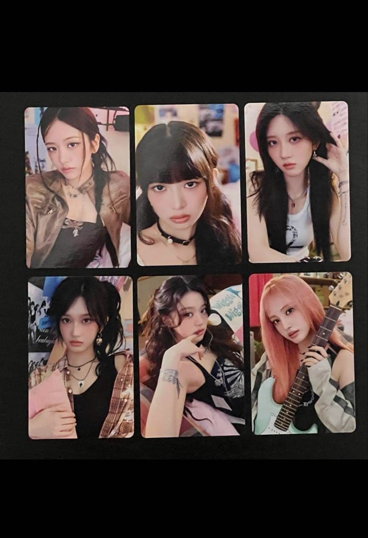IVE BeAlright お守りフォトカード 10/12東京６枚セット