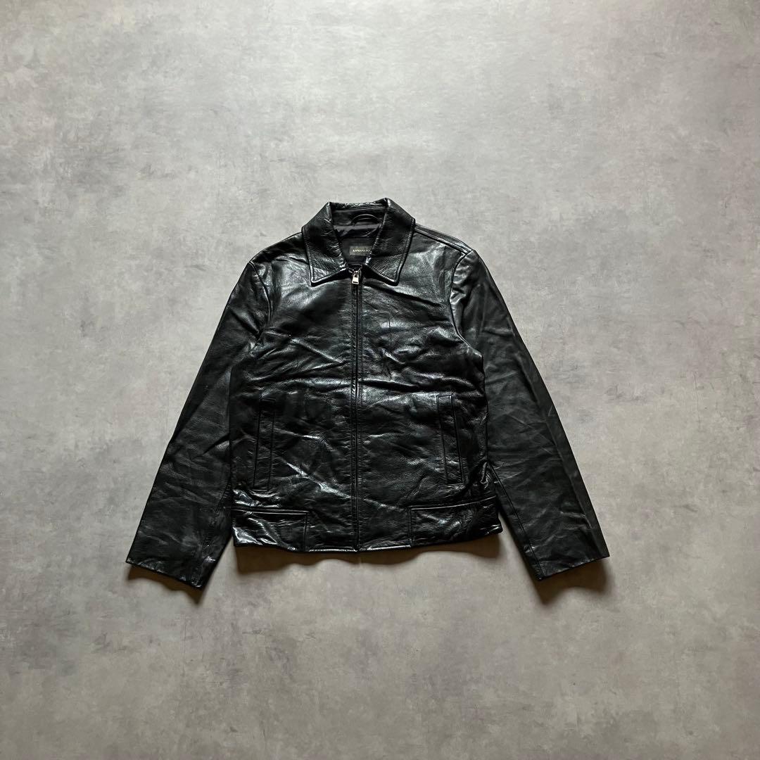 ジャケット・アウター 90s banana republic leather jacket y2k