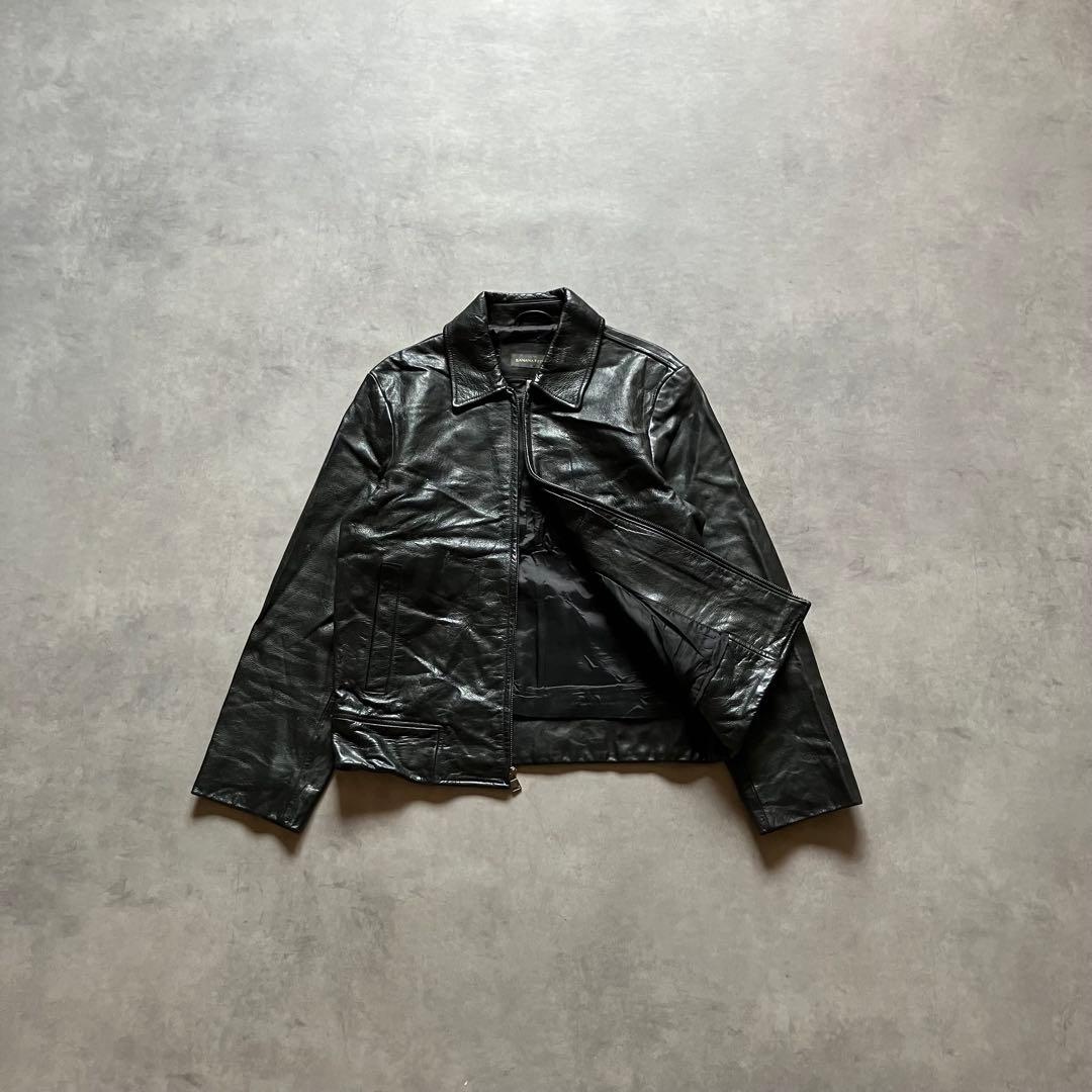 ジャケット・アウター 90s banana republic leather jacket y2k