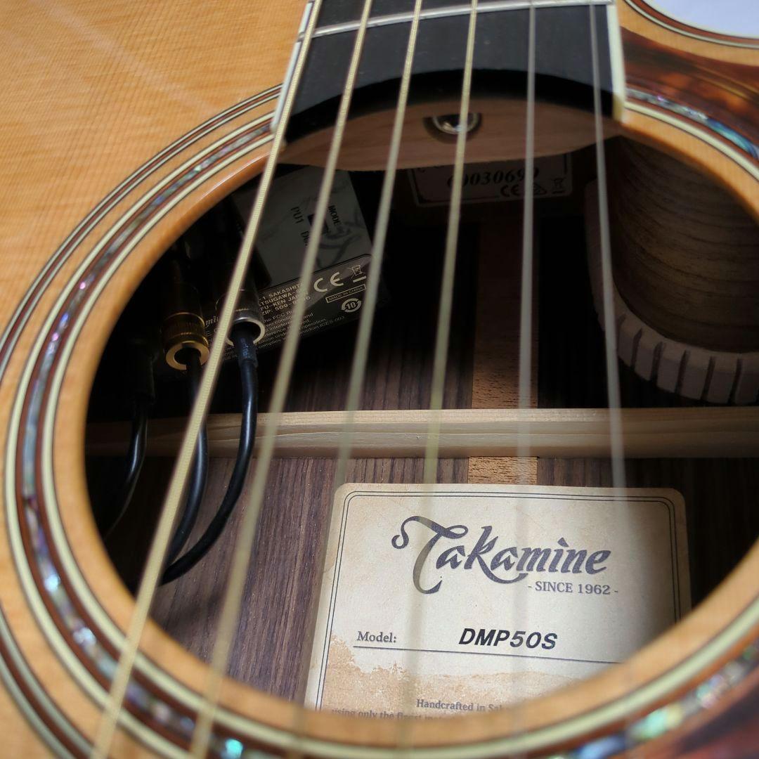 【美品】タカミネ DMP50S 2ピックアップ エレアコ ナチュラル