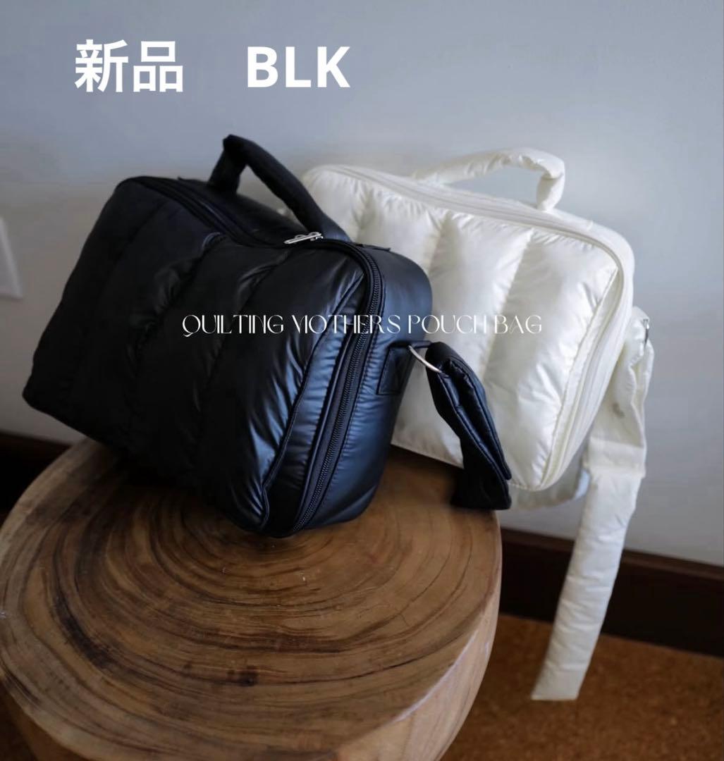 最新式【新品】マグネット式　calin カラン マザーズバッグ BLK