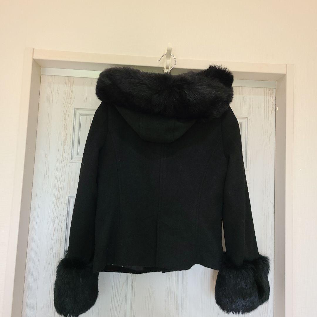 ★CECIL McBEEファーコートショート丈