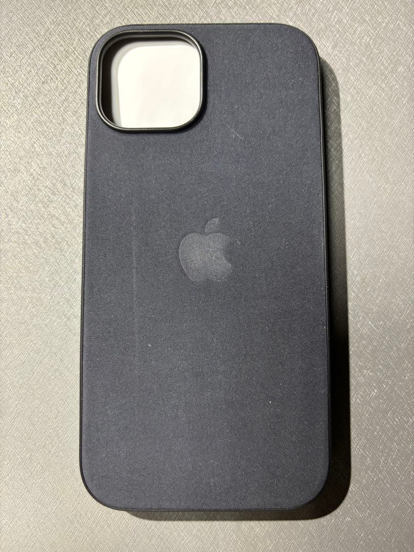 【未使用】純正 iPhone 15ファインウーブンケース ブラック