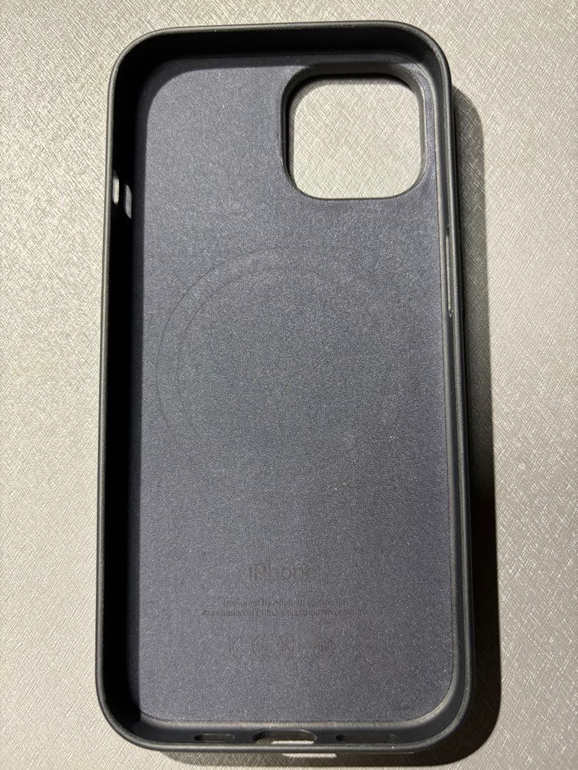 【未使用】純正 iPhone 15ファインウーブンケース ブラック