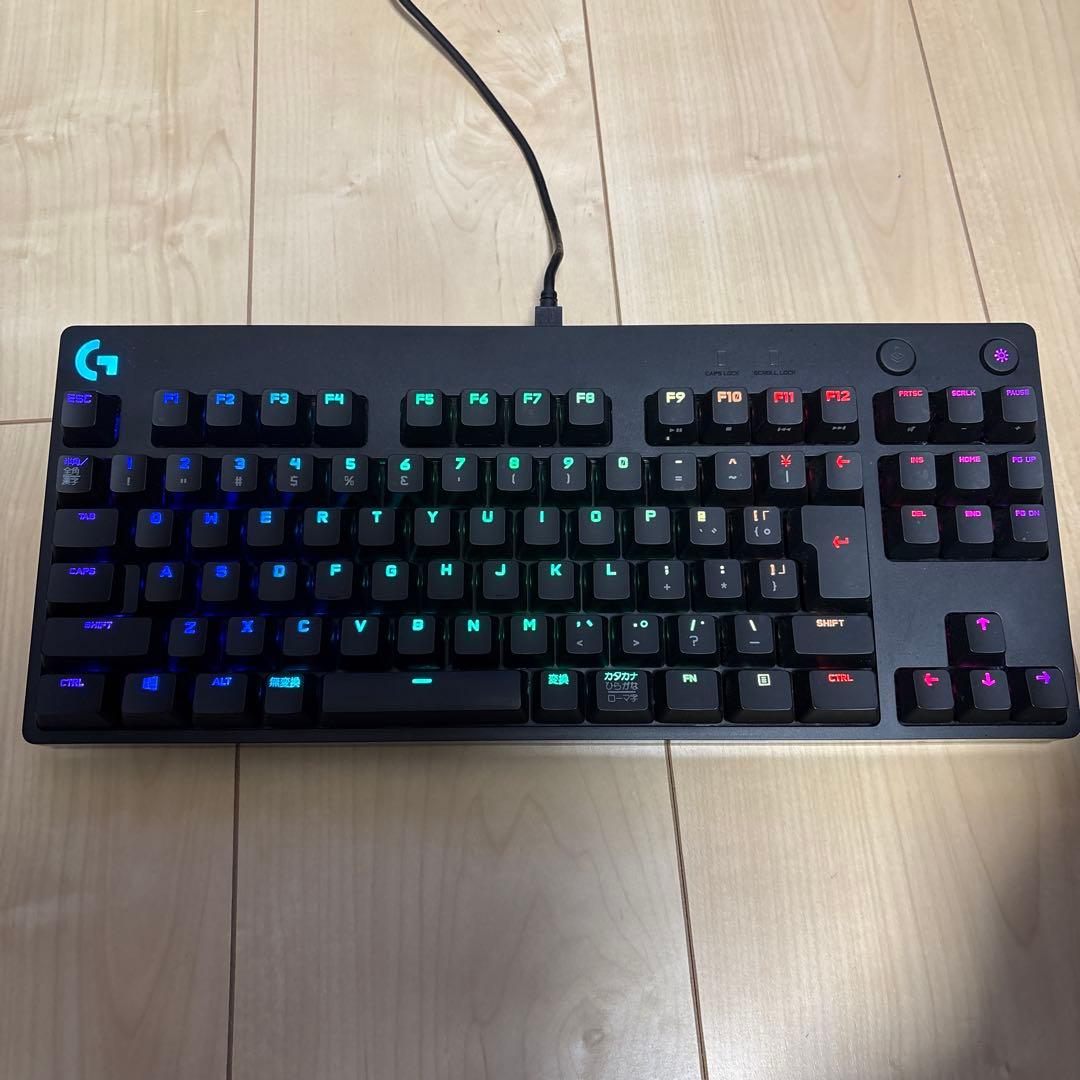 Logitech G PRO メカニカルキーボード青軸［コード代用］