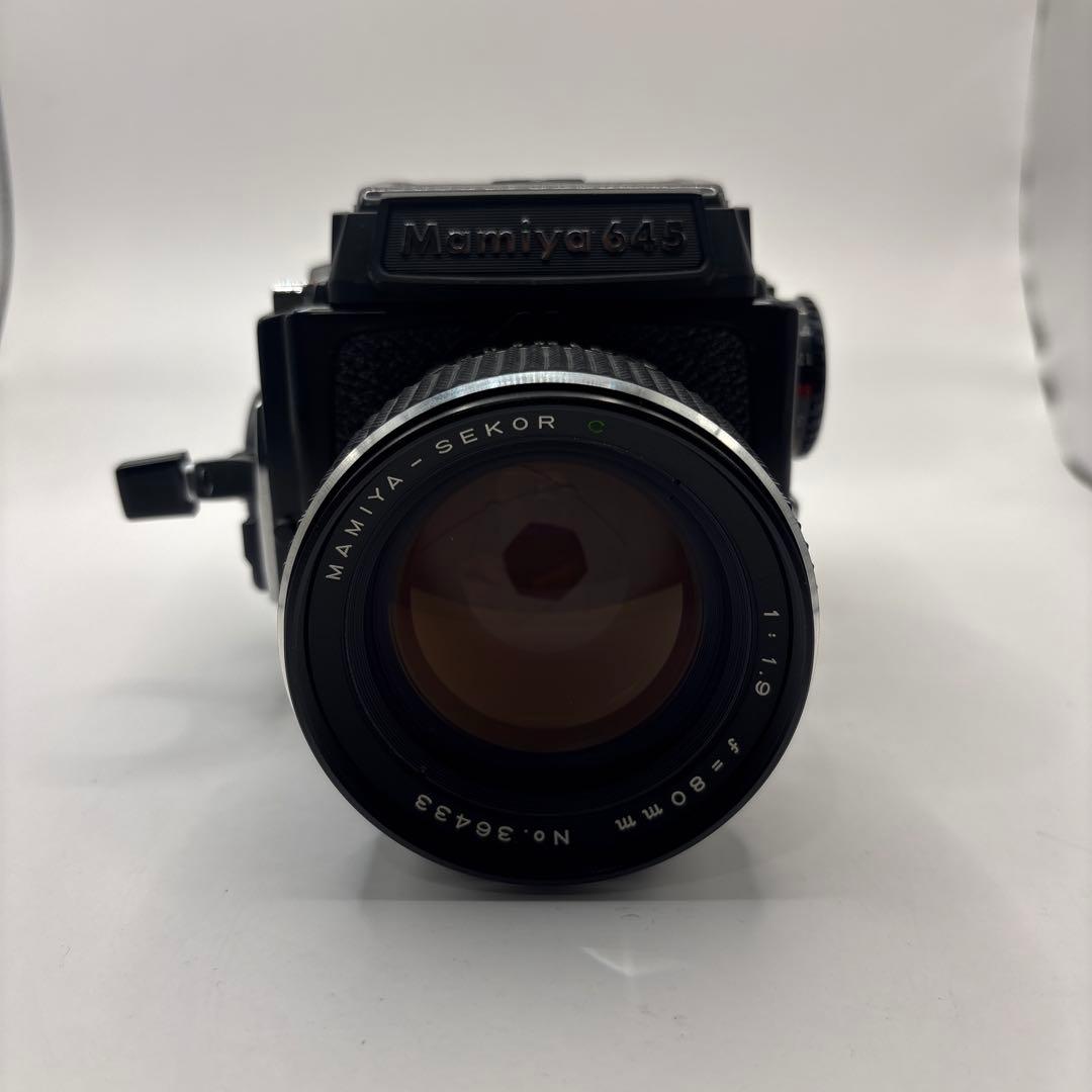 フィルムカメラ Mamiya M645 1000S+80mm F1.9