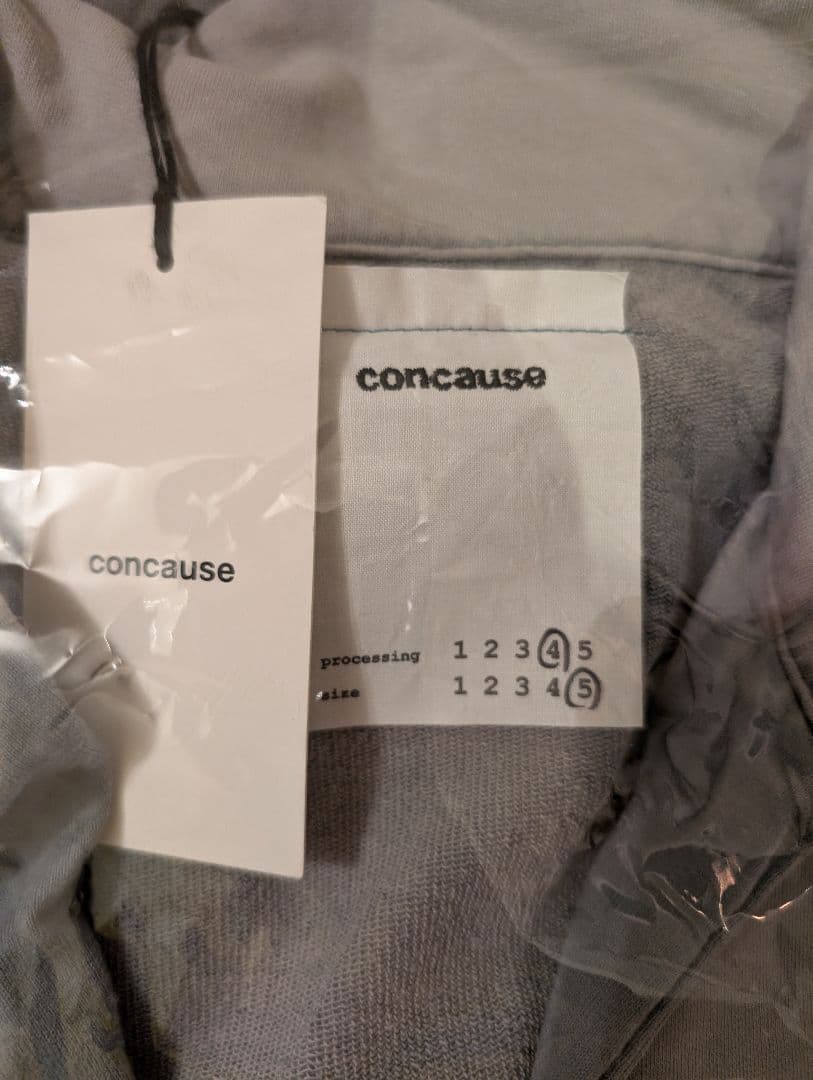 【新品未使用】concause コンコース　ビンテージ　スウェット　STAND.