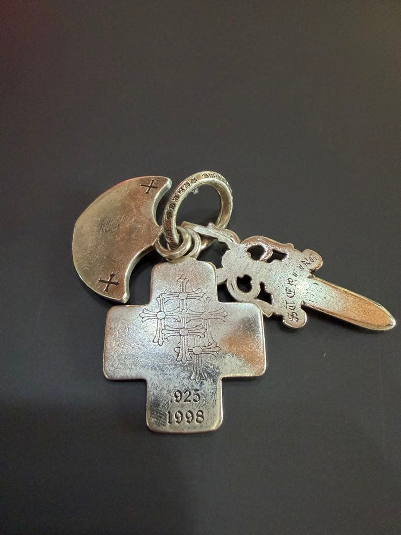 クロムハーツ　スリートリンケッツ　後期　Oリング仕様 鑑定品