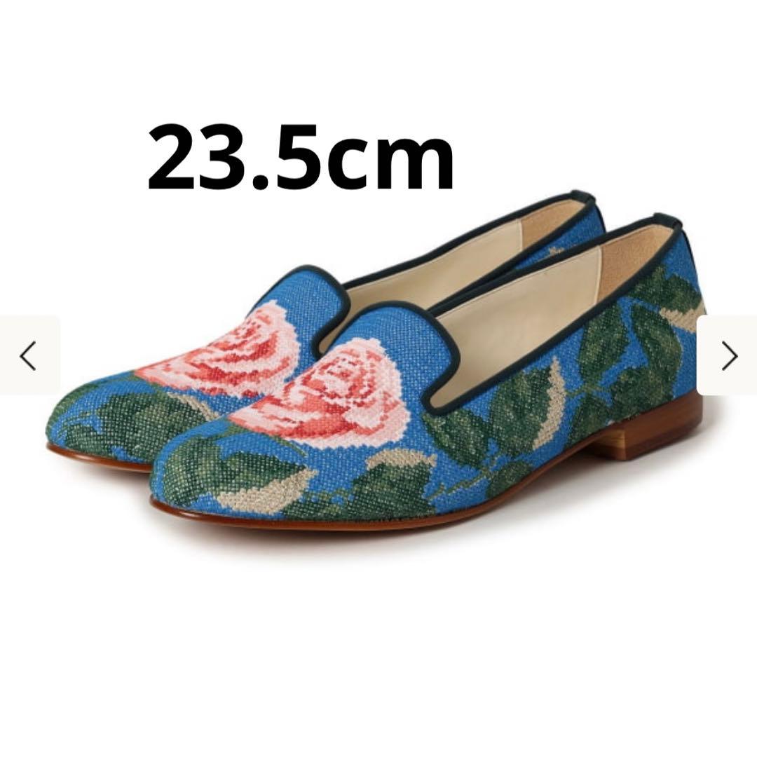 BEAMS ビームス ルルメリー 刺繍　オペラシューズ