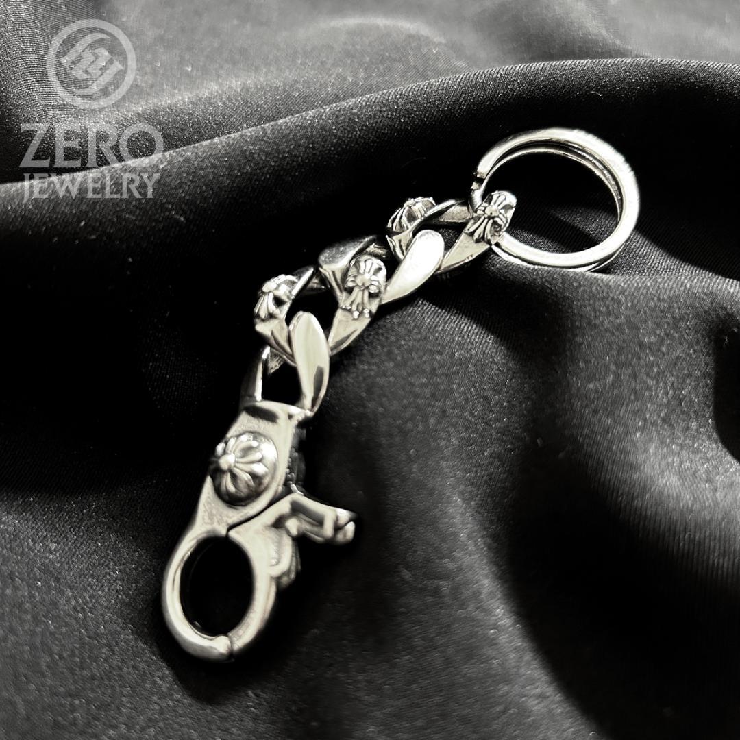 【！即日発送！925刻印】クラシック キーチェーン ショート