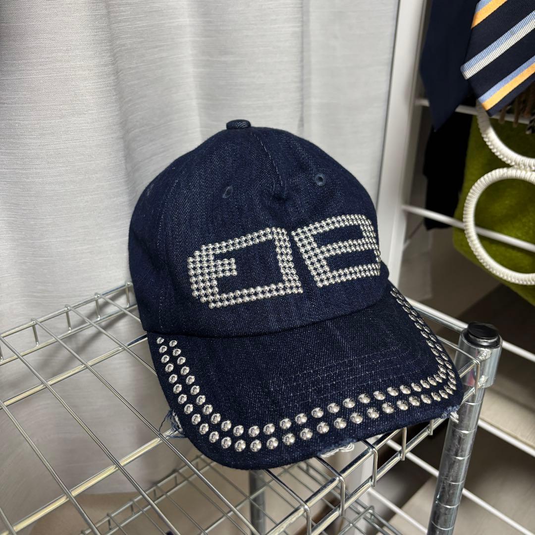 BEEDEN キャップ ネイビー