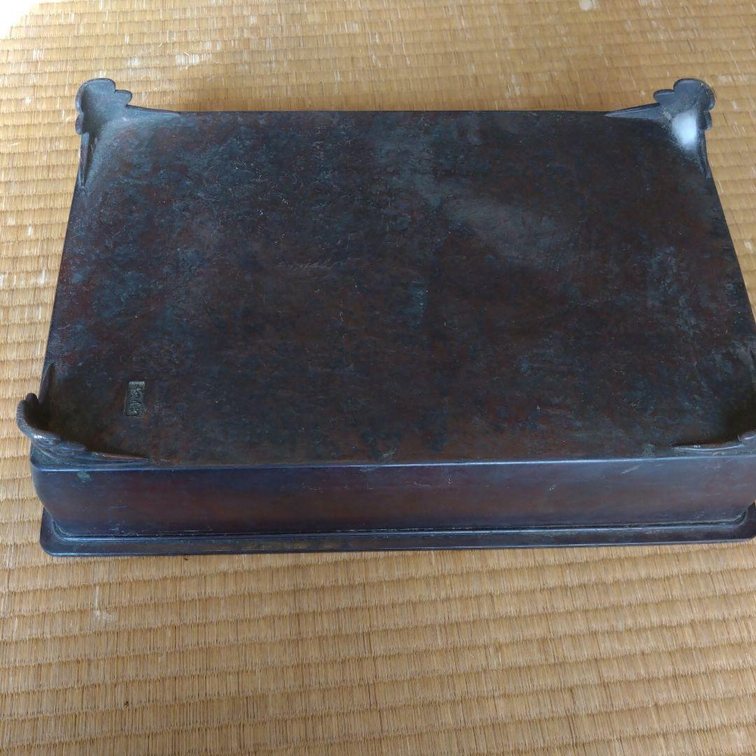 銅製装飾トレイ