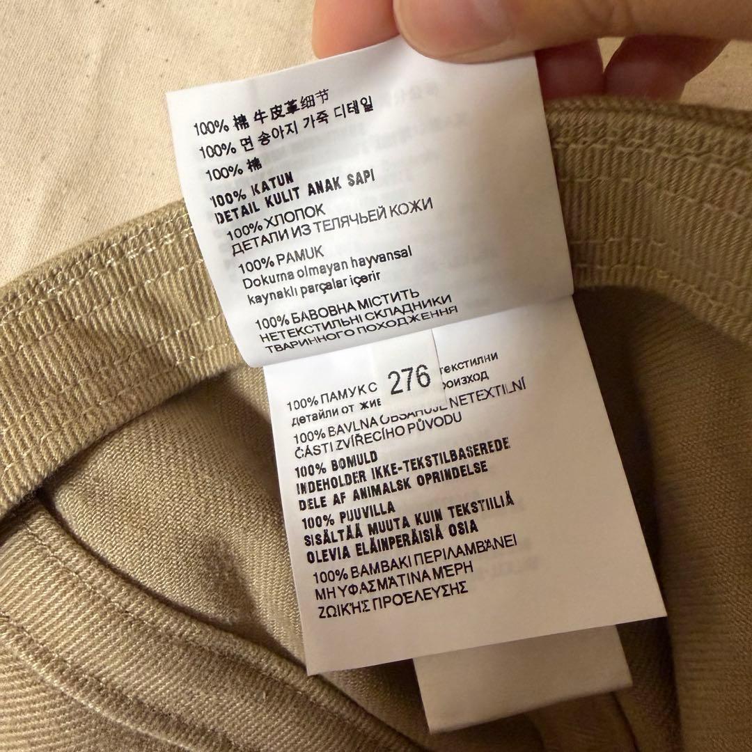 【土日限定値下げ】miu miu デニム ベースボールキャップ ベージュS