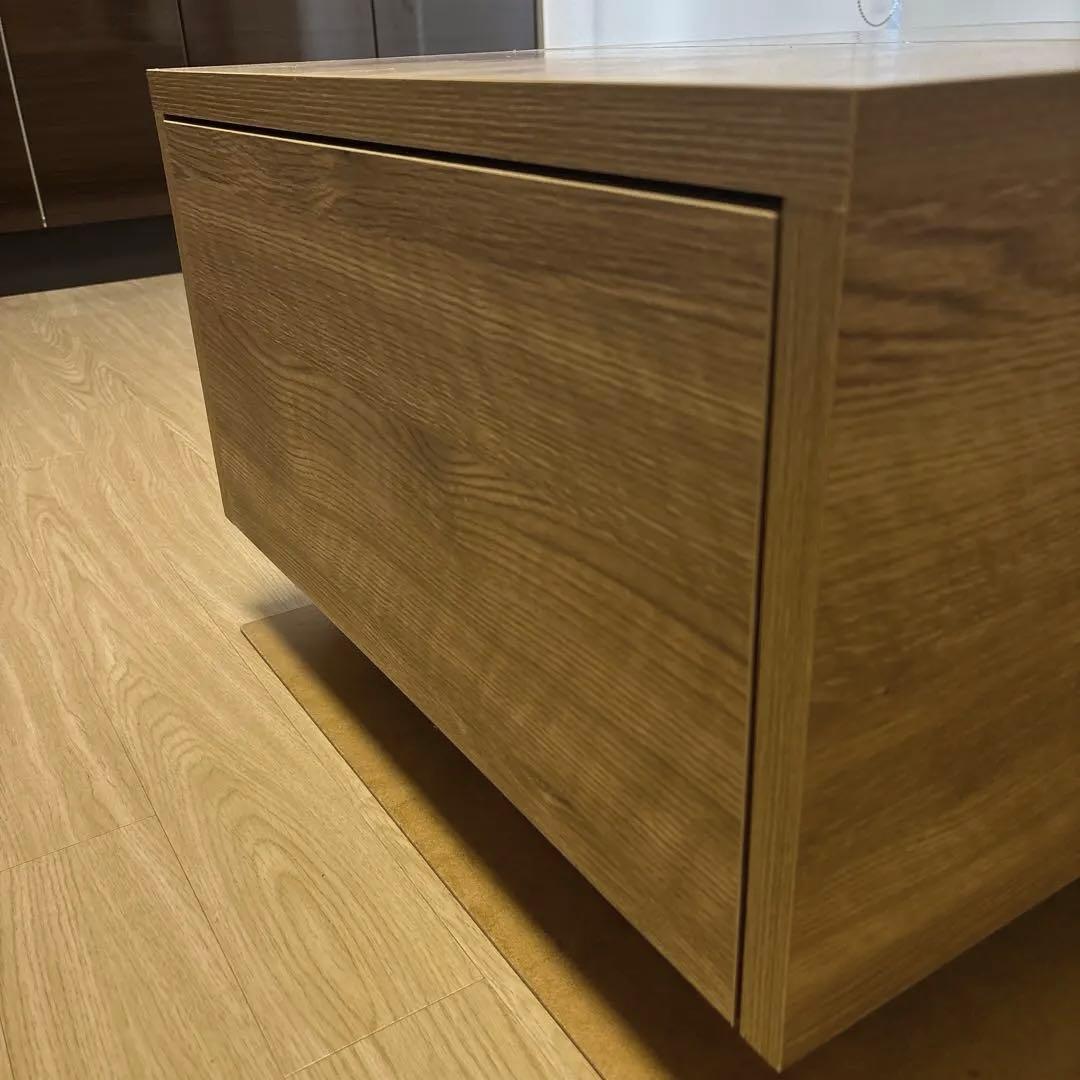 LOWYA ローテーブル リビングテーブル 昇降式