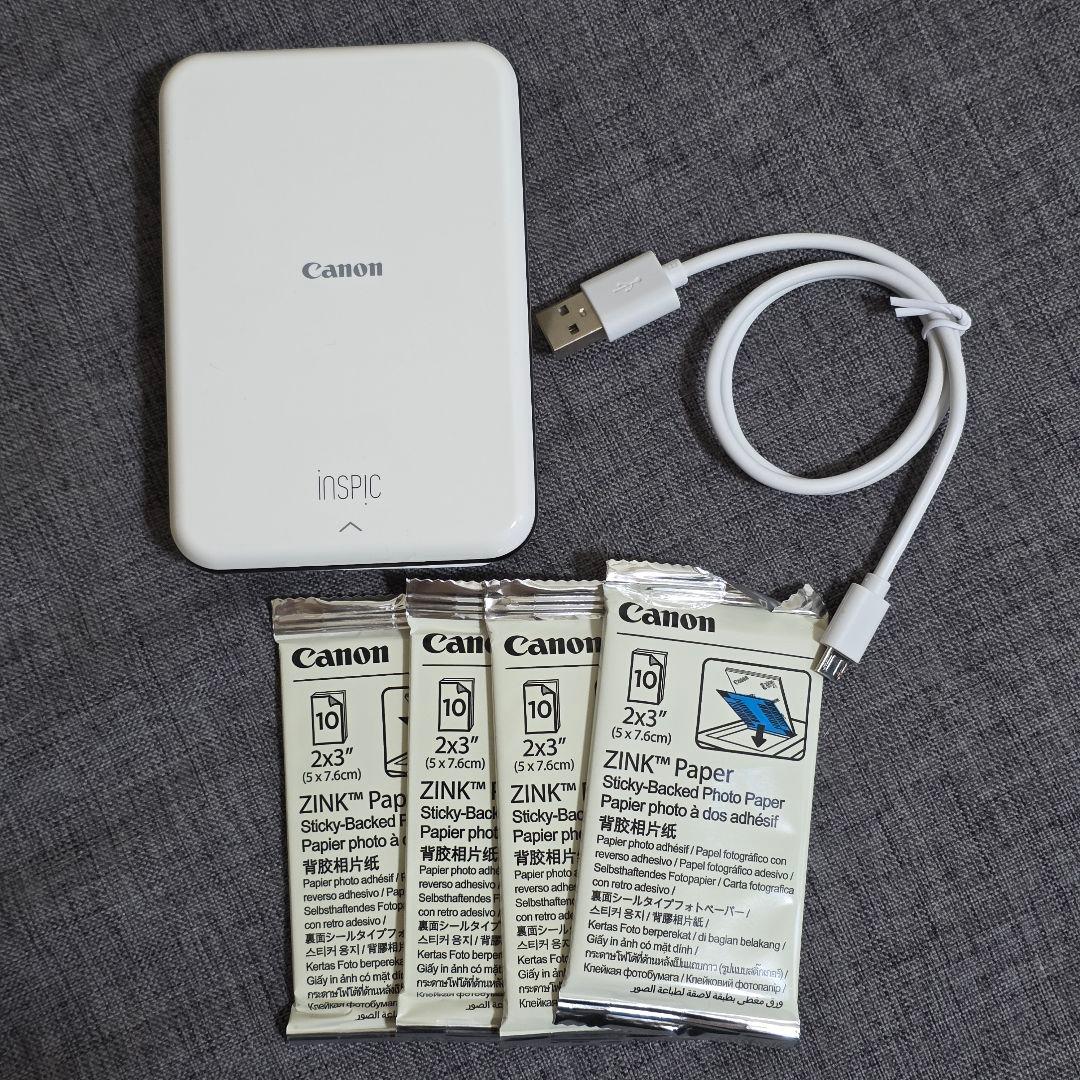 キヤノン ミニフォトプリンター iNSPiC PV-223 ゴールド