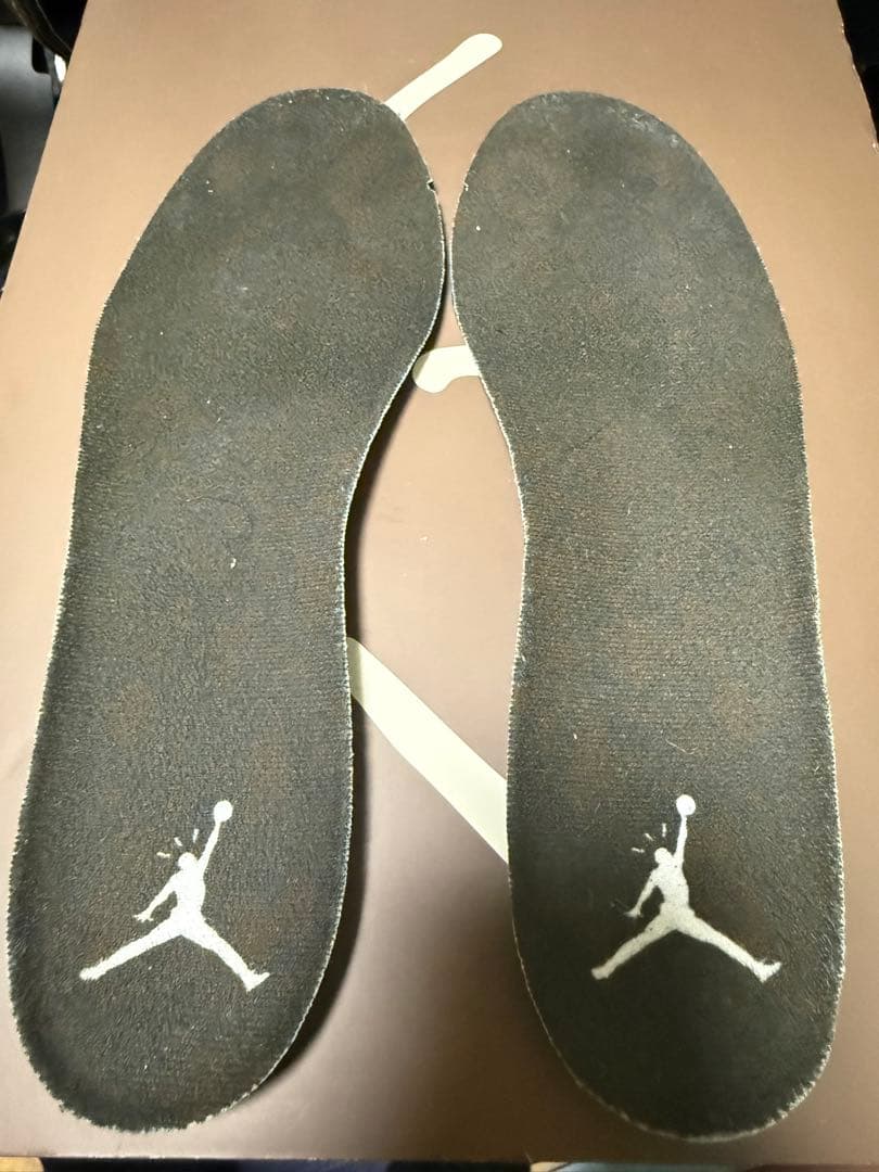 靴 NIKE cactus jack jampman jack brown 28cm