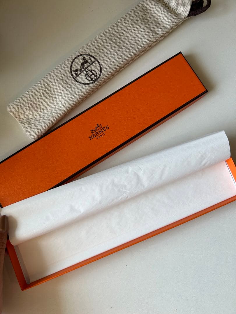 新品★HERMES エルメスシューホーン 黒