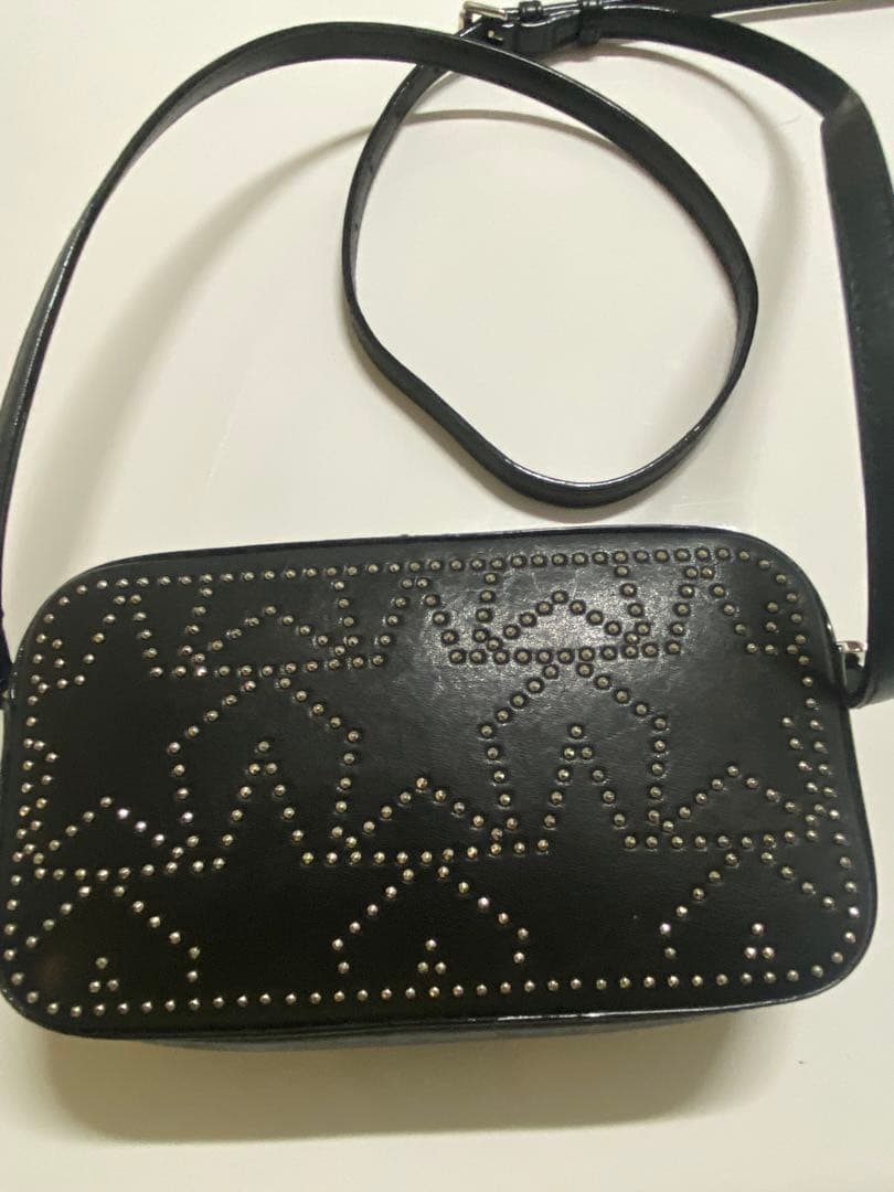 JIMMY CHOO スタッズミニショルダーバッグ