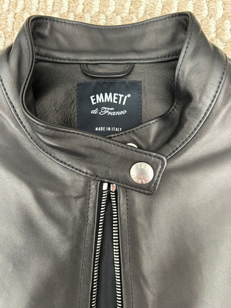 エンメティ　レザージャケット