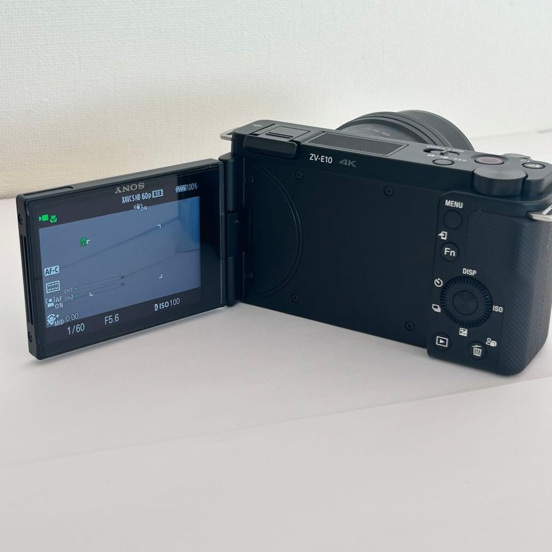 SONY(ソニー) ZV-E10L パワーズームレンズキット バッテリー3個付属