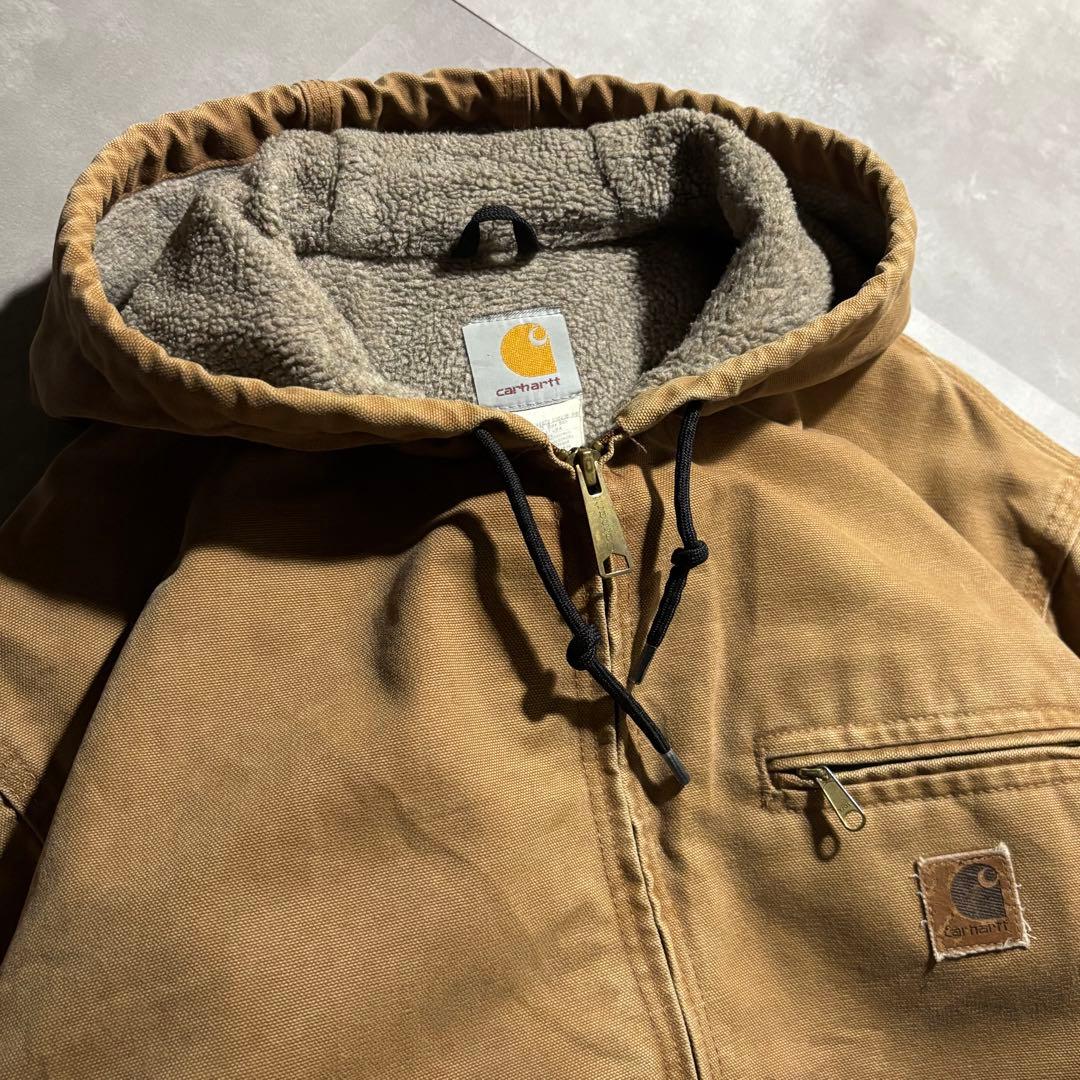 貴重size カーハート carhartt デトロイトジャケット　シエラ　茶色