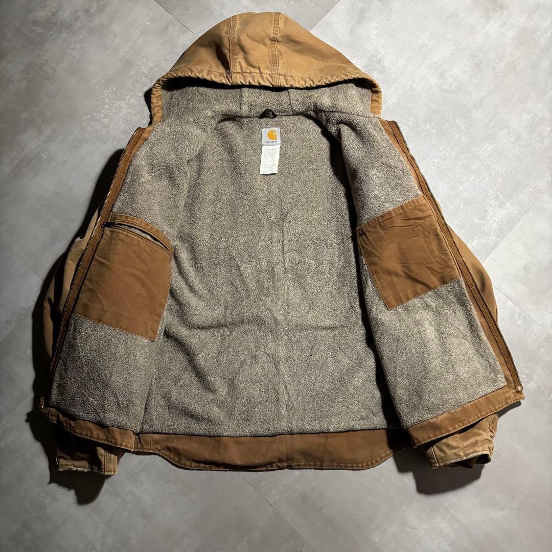 貴重size カーハート carhartt デトロイトジャケット　シエラ　茶色