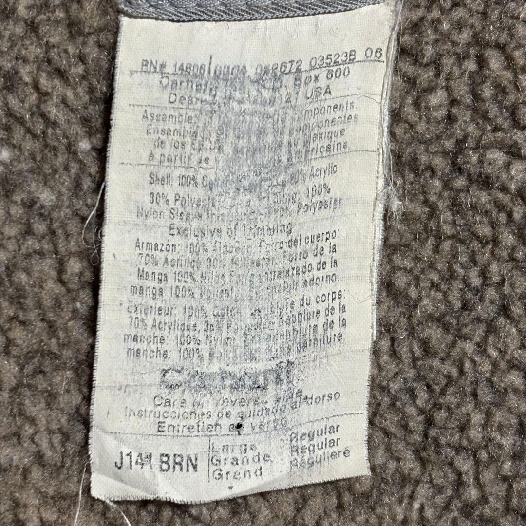 貴重size カーハート carhartt デトロイトジャケット　シエラ　茶色