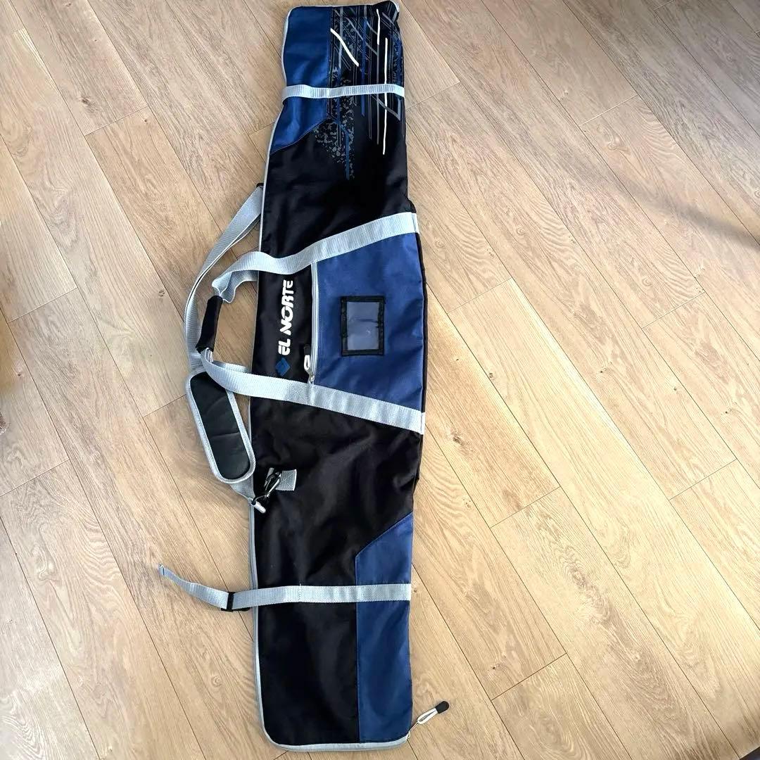 ワックス済サロモンスキー板130cm Atomicポール90cmケースセット