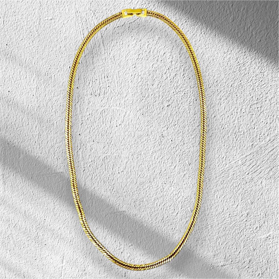 喜平 シルバー925 ゴールド GP 12面トリプル 50cm 日本製